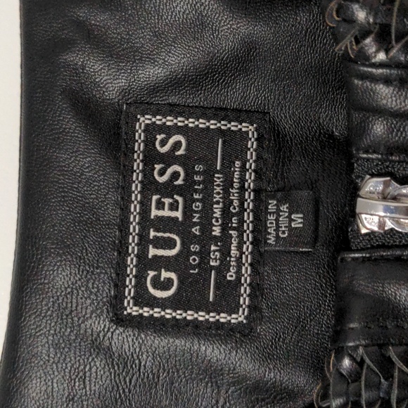 Guess vegan leather jacket NWT - Picture 3 of 5